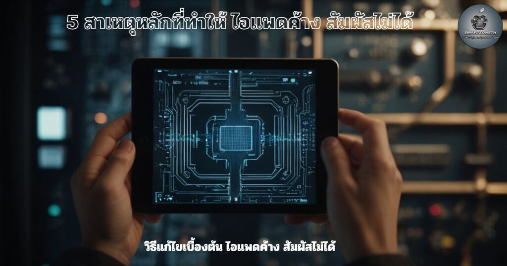 ไอแพดค้าง สัมผัสไม่ได้